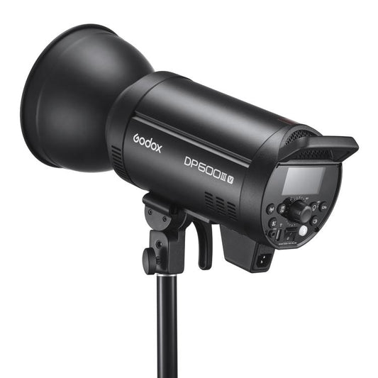 Godox DP600III-V Studio Flash Photo Light 600Ws 2.4G Wireless X System Bowens Mount Light (EU Plug) - Shoe Mount Flashes by Godox | Online Shopping UK | buy2fix