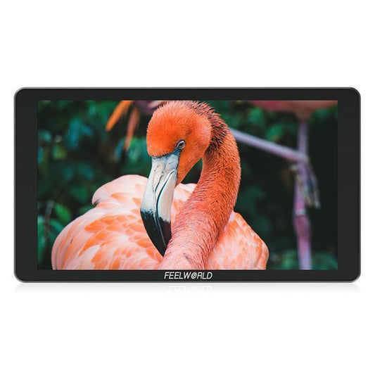 FEELWORLD P6XL 6.0 inch Aluminium Built-in Battery DSLR Camera Field Monitor Touch Screen 4K HDMI High Brightness 1200nit Monitor (Black) - On-camera Monitors by FEELWORLD | Online Shopping UK | buy2fix