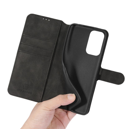 For Xiaomi Redmi Note 10 Pro DG.MING Retro Oil Side Horizontal Flip Leather Case with Holder & Card Slots & Wallet(Black) - Xiaomi Cases by DG.MING | Online Shopping UK | buy2fix