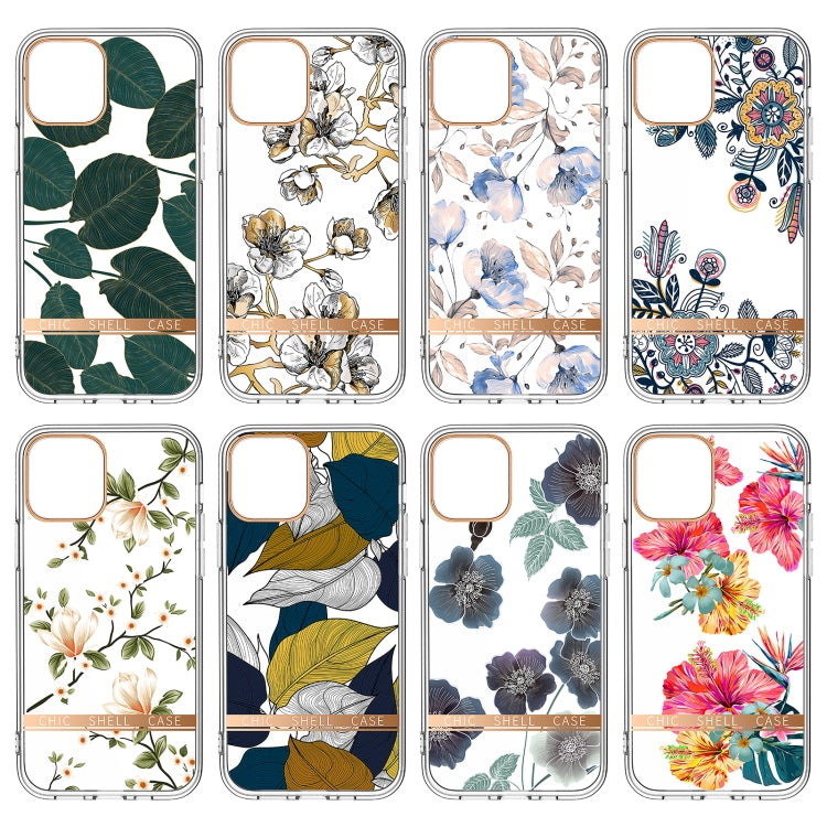 For iPhone 11 Pro Max High Translucent Electroplating Flower Pattern TPU + PC Shockproof Case (Magnolia) - iPhone 11 Pro Max Cases by buy2fix | Online Shopping UK | buy2fix