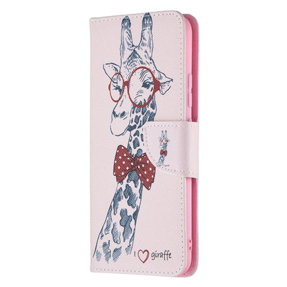 For OPPO Realme C21 / C20 Colored Drawing Pattern Horizontal Flip Leather Case with Holder & Card Slots & Wallet(Deer) - Realme Cases by buy2fix | Online Shopping UK | buy2fix