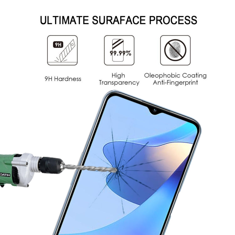 For OPPO A16 / A16S 25 PCS Full Glue Full Cover Screen Protector Tempered Glass Film - OPPO Tempered Glass by buy2fix | Online Shopping UK | buy2fix