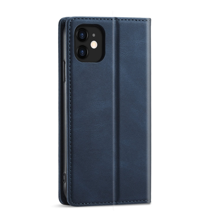For iPhone 13 Forwenw F2 Series Magnetic Horizontal Flip Leather Case with Holder & Card Slots & Wallet(Blue) - iPhone 13 Cases by Forwenw | Online Shopping UK | buy2fix