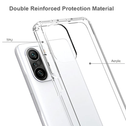 Shockproof Scratchproof TPU + Acrylic Protective Case For Xiaomi Redmi K40 / Poco F3(Black) - Xiaomi Cases by buy2fix | Online Shopping UK | buy2fix