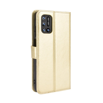 For Doogee N40 Pro Crazy Horse Texture Horizontal Flip Leather Case with Holder & Card Slots & Lanyard(Gold) - More Brand by buy2fix | Online Shopping UK | buy2fix