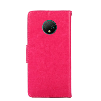 For Doogee X95 Crystal Texture Horizontal Flip Leather Case with Holder & Card Slots & Wallet(Rose Red) - More Brand by buy2fix | Online Shopping UK | buy2fix