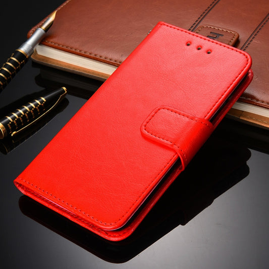 For Ulefone Note 11P Crystal Texture Horizontal Flip Leather Case with Holder & Card Slots & Wallet(Red) - More Brand by buy2fix | Online Shopping UK | buy2fix