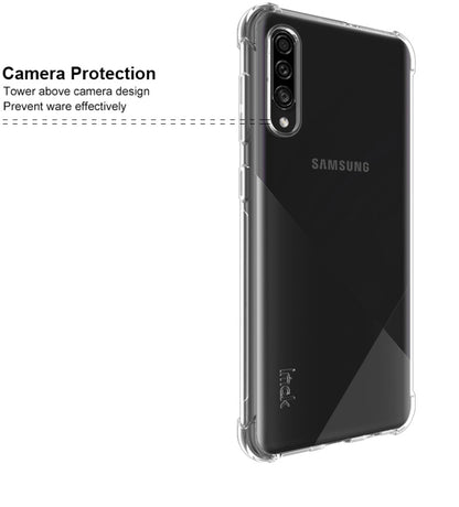 For Galaxy A50s / A30s IMAK All-inclusive Shockproof Airbag TPU Case, with Screen Protector(Transparent) - Galaxy Phone Cases by imak | Online Shopping UK | buy2fix