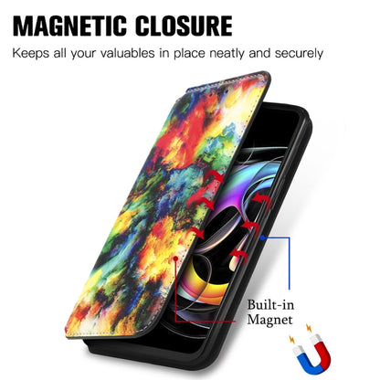 For Motorola Edge 20 Lite Colorful Magnetic Horizontal Flip PU Leather Case with Holder & Card Slot & Wallet(Colorful Cloud) - Motorola Cases by buy2fix | Online Shopping UK | buy2fix