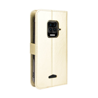 For Doogee S59 / S59 Pro Crazy Horse Texture Horizontal Flip Leather Case with Holder & Card Slots & Lanyard(Gold) - More Brand by buy2fix | Online Shopping UK | buy2fix