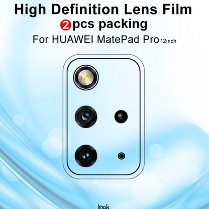 For Huawei MatePad Pro 12.6 2021 2 PCS IMAK Explosion-proof HD Rear Camera Lens Tempered Tablet Glass Film - For Huawei MediaPad by imak | Online Shopping UK | buy2fix