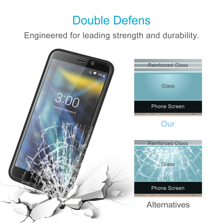 10 PCS 0.26mm 9H 2.5D Tempered Glass Film For Doogee X50 - For Doogee by buy2fix | Online Shopping UK | buy2fix