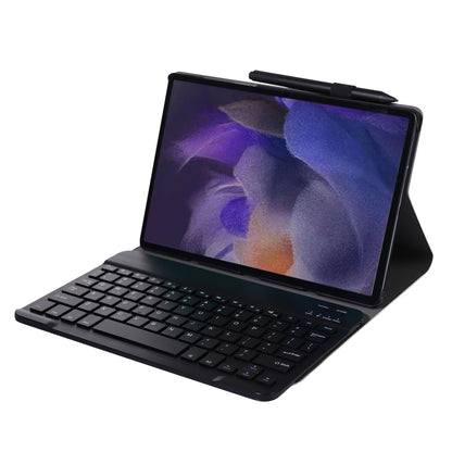 A08 Ultra-thin Bluetooth Keyboard Leather Case For Samsung Galaxy Tab A8 2021 SM-X205 / SM-X200(Black) - Samsung Keyboard by buy2fix | Online Shopping UK | buy2fix