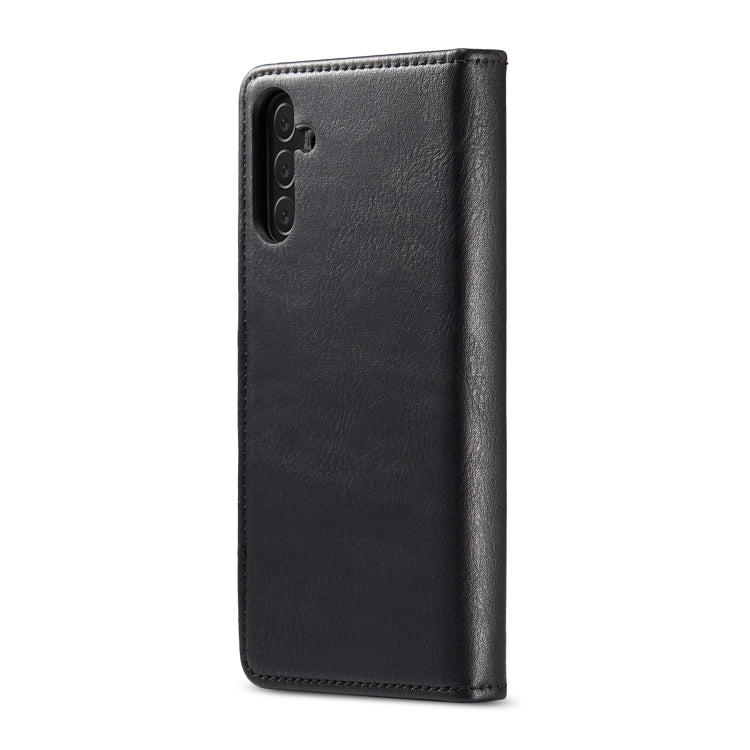 For Samsung Galaxy A13 5G DG.MING Crazy Horse Texture Detachable Magnetic Leather Phone Case(Black) - Galaxy Phone Cases by DG.MING | Online Shopping UK | buy2fix