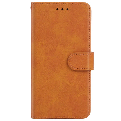 Leather Phone Case For DOOGEE X50L(Brown) - Doogee Cases by buy2fix | Online Shopping UK | buy2fix