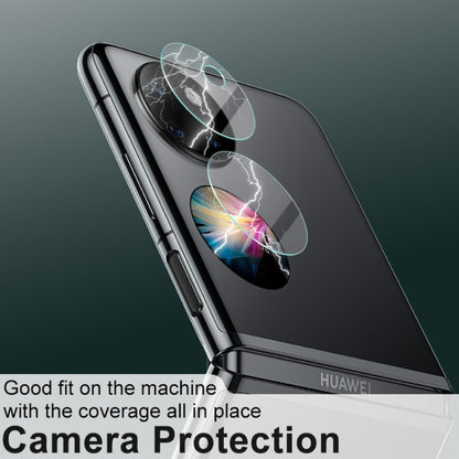 imak Rear Camera Lens Glass Film For Huawei P50 Pocket - Huawei Tempered Glass by imak | Online Shopping UK | buy2fix