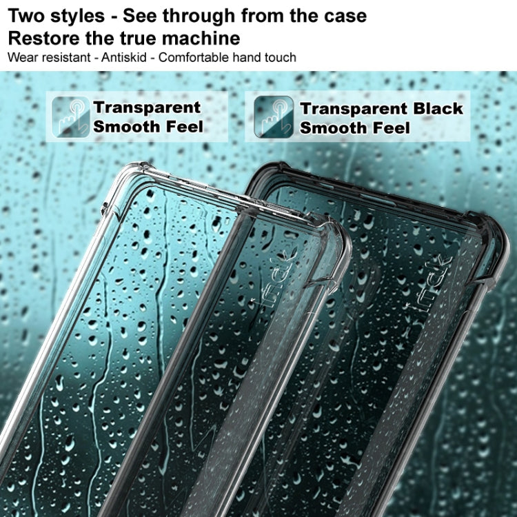 For Samsung Galaxy S22 5G imak TPU Phone Case with Screen Protector(Transparent) - Galaxy S22 5G Cases by imak | Online Shopping UK | buy2fix