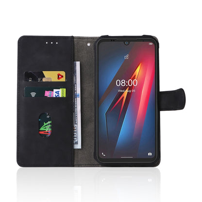 For Ulefone Armor 8 Skin Feel Magnetic Buckle Calf Texture Leather Phone Case(Black) - Ulefone Cases by buy2fix | Online Shopping UK | buy2fix