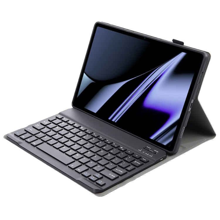 OP11 Lambskin Texture Ultra-thin Bluetooth Keyboard Leather Case For OPPO Pad 11 inch(Black) - Others Keyboard by buy2fix | Online Shopping UK | buy2fix