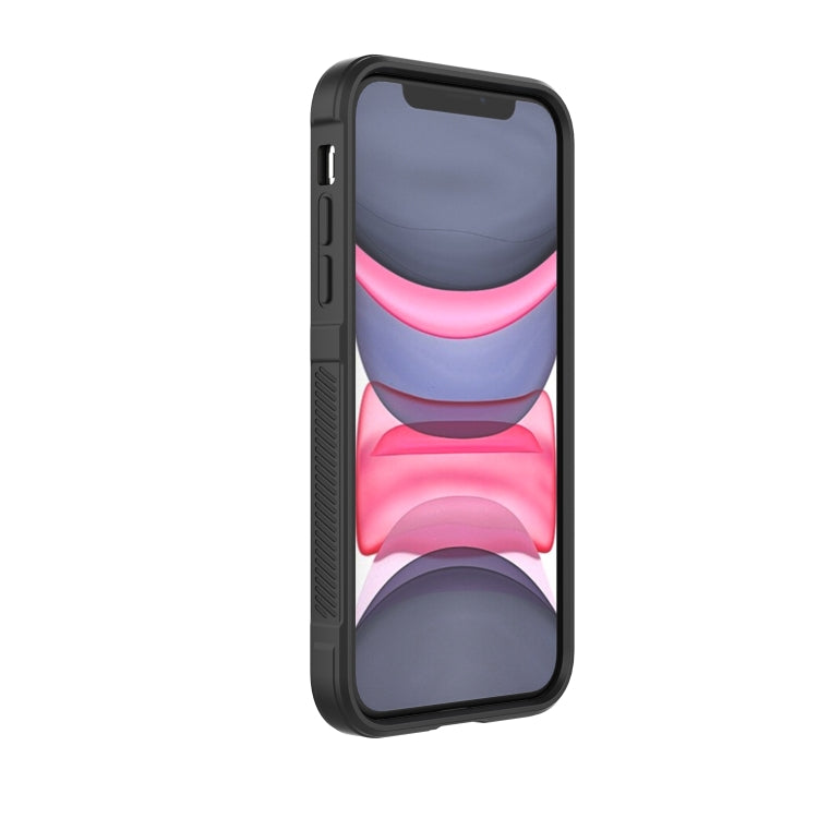 For iPhone 11 Magic Shield TPU + Flannel Phone Case (Purple) - iPhone 11 Cases by buy2fix | Online Shopping UK | buy2fix