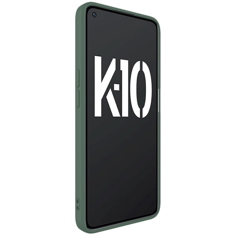For OPPO K10 5G IMAK UC-4 Series Straight Edge TPU Phone Case(Dark Green) - OPPO Cases by imak | Online Shopping UK | buy2fix