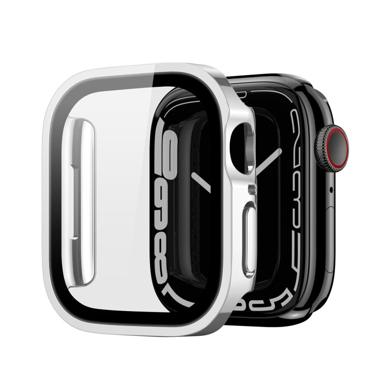 DUX DUCIS Electroplated PC Watch Case For Apple Watch Series 6&SE&5&4 40mm / 3&2&1 38mm(Silver) - Watch Cases by DUX DUCIS | Online Shopping UK | buy2fix