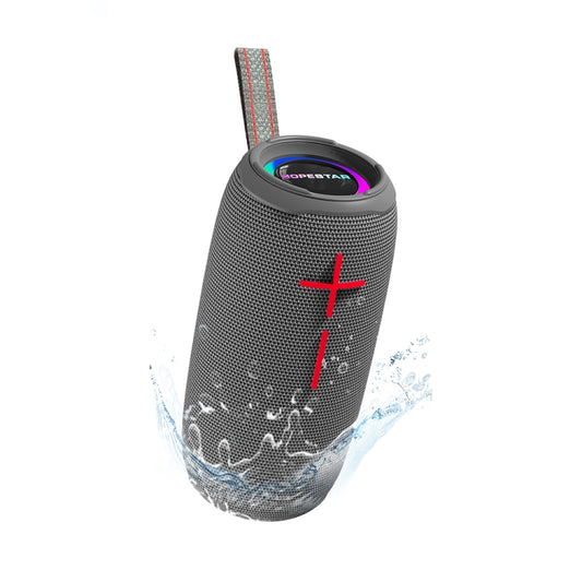 HOPESTAR P20 Pro Waterproof Wireless Bluetooth Speaker(Grey) - Waterproof Speaker by HOPESTAR | Online Shopping UK | buy2fix