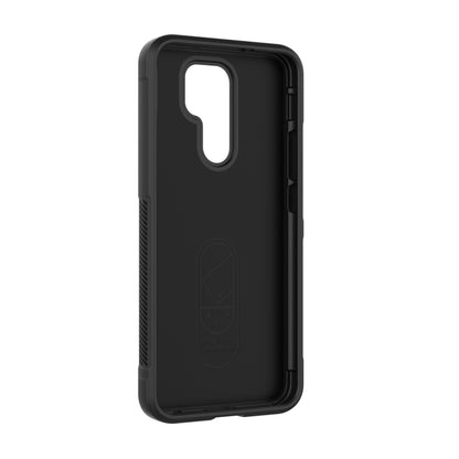 For Xiaomi Redmi 9 Magic Shield TPU + Flannel Phone Case(Purple) - Xiaomi Cases by buy2fix | Online Shopping UK | buy2fix