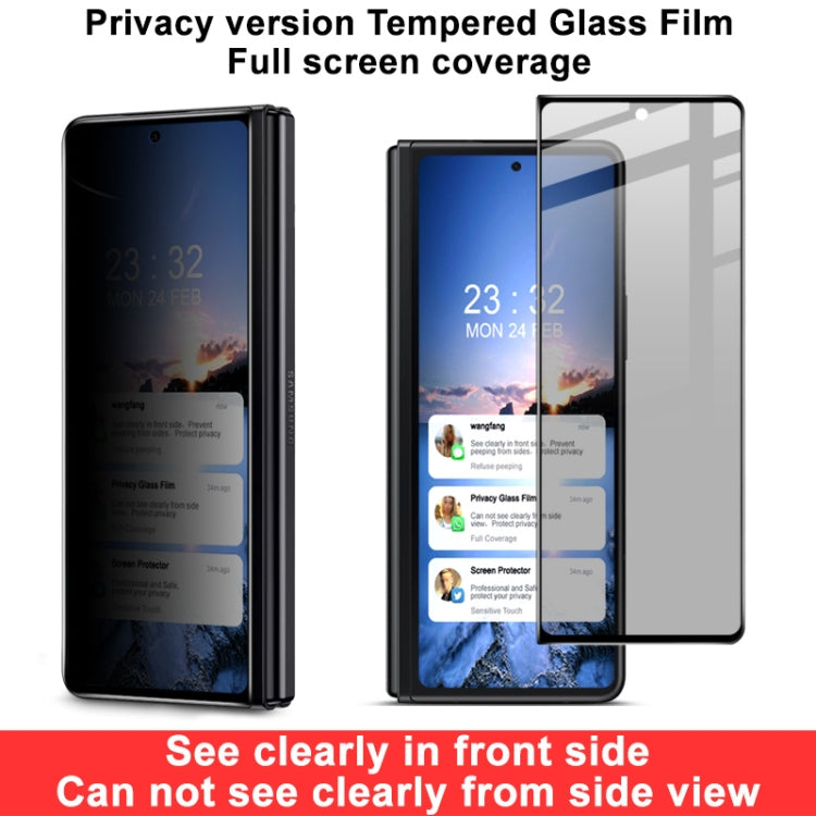 IMAK HD Anti-spy Tempered Glass Protective Film For Samsung Galaxy Z Fold4 5G - Galaxy Tempered Glass by imak | Online Shopping UK | buy2fix