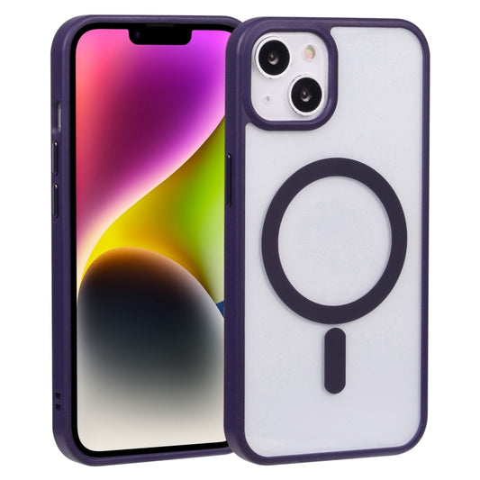 For iPhone 14 DFANS DESIGN Magnetic Magsafe Phone Case(purple) - iPhone 14 Cases by DFANS DESIGN | Online Shopping UK | buy2fix
