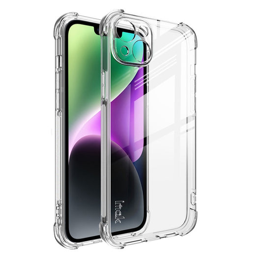For iPhone 14 Plus imak Shockproof Airbag TPU Phone Case(Transparent) - iPhone 14 Plus Cases by imak | Online Shopping UK | buy2fix