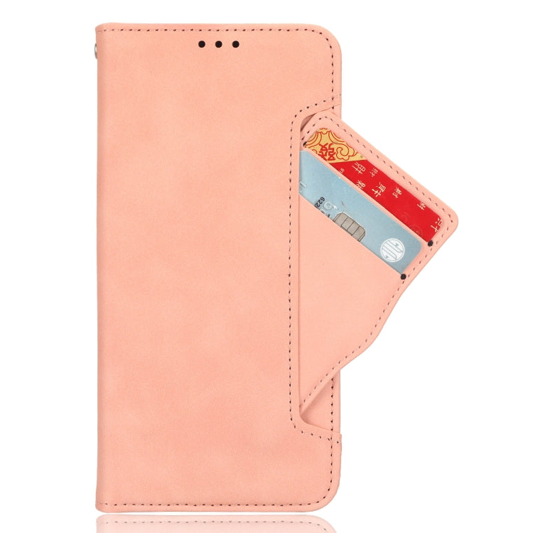 For Blackview BV7100 Skin Feel Calf Texture Card Slots Leather Phone Case(Pink) - More Brand by buy2fix | Online Shopping UK | buy2fix