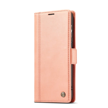 For Samsung Galaxy S23 5G LC.IMEEKE PU + TPU Skin-friendly Feeling Leather Phone Case(Rose Gold) - Galaxy S23 5G Cases by LC.IMEEKE | Online Shopping UK | buy2fix