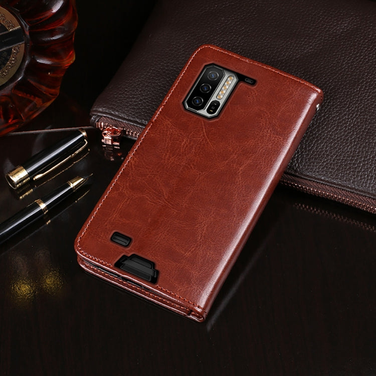 For Ulefone Armor 7 idewei  Crazy Horse Texture Horizontal Flip Leather Case with Holder & Card Slots & Wallet(Rose Red) - Ulefone Cases by idewei | Online Shopping UK | buy2fix