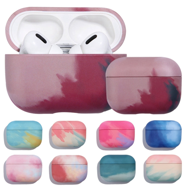 For AirPods Pro Ink Painting Water Sticker PC Earphone Case(Ink Powder) - For AirPods Pro by buy2fix | Online Shopping UK | buy2fix