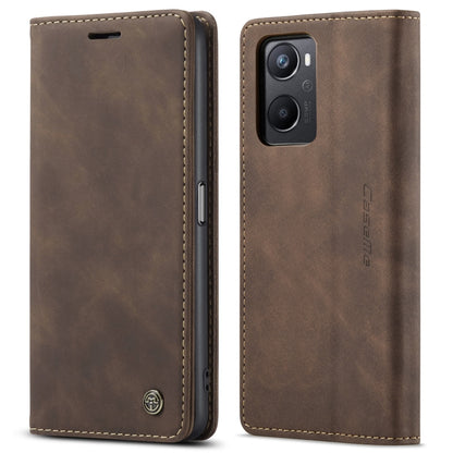 CaseMe 013 Multifunctional Horizontal Flip Leather Phone Case For OPPO A96 4G / A36 4G／A76 4G／K10 4G ／Realme 9i 4G (Coffee) - OPPO Cases by CaseMe | Online Shopping UK | buy2fix