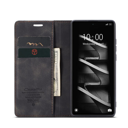 For Xiaomi Redmi Note 12 Pro 5G / Poco X5 Pro CaseMe 013 Multifunctional Horizontal Flip Leather Phone Case(Black) - Xiaomi Cases by CaseMe | Online Shopping UK | buy2fix