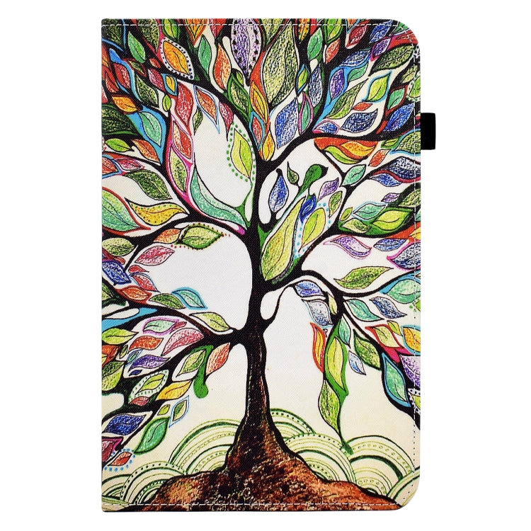 For Samsung Galaxy Tab S5e T720 Colored Drawing Stitching Elastic Band Leather Smart Tablet Case(Life Tree) - Tab S5E 10.5 T720 / T725 by buy2fix | Online Shopping UK | buy2fix