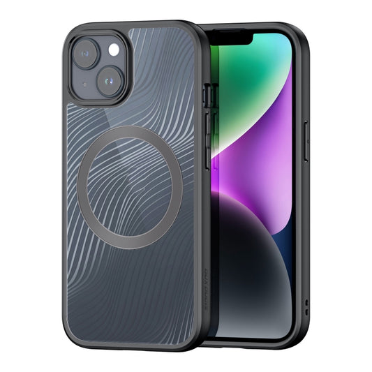 For iPhone 15 Plus DUX DUCIS Aimo Mag Series TPU + PC MagSafe Frosted Feel Phone Case(Black) - iPhone 15 Plus Cases by DUX DUCIS | Online Shopping UK | buy2fix