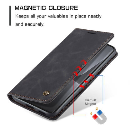 For Xiaomi 13 Lite CaseMe 013 Multifunctional Horizontal Flip Leather Phone Case(Black) - Xiaomi Cases by CaseMe | Online Shopping UK | buy2fix