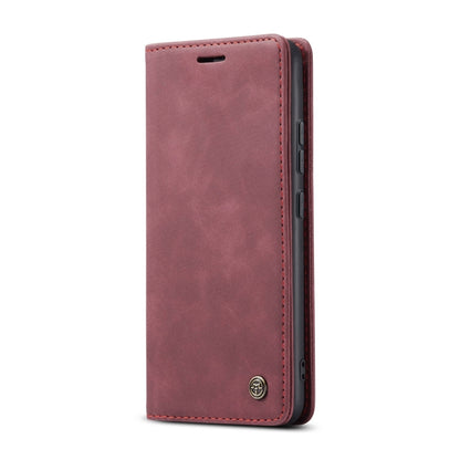 For Xiaomi Redmi 11A / 12C CaseMe 013 Multifunctional Horizontal Flip Leather Phone Case(Wine Red) - Xiaomi Cases by CaseMe | Online Shopping UK | buy2fix