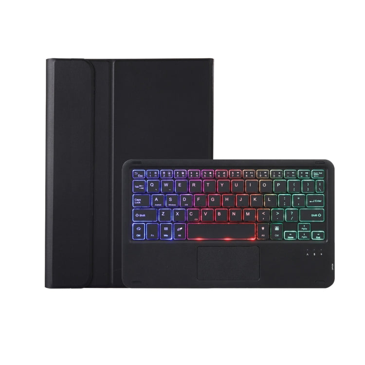 For Xiaomi Pad 6 / Pad 6 Pro A0N7-AS Lambskin Texture Ultra-thin Backlight Bluetooth Keyboard Leather Case with Touchpad(Black) - Others Keyboard by buy2fix | Online Shopping UK | buy2fix