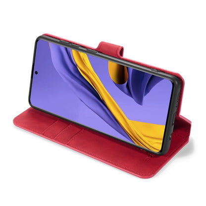 For Samsung Galaxy A41 (EU Version) DG.MING Retro Oil Side Horizontal Flip Case with Holder & Card Slots & Wallet(Red) - Galaxy Phone Cases by DG.MING | Online Shopping UK | buy2fix