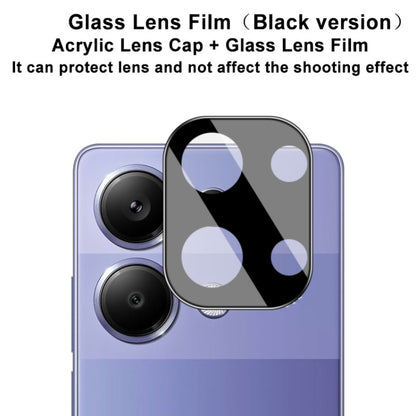 For Xiaomi Poco M6 Pro 4G imak High Definition Integrated Glass Lens Film Black Version - For Xiaomi by imak | Online Shopping UK | buy2fix