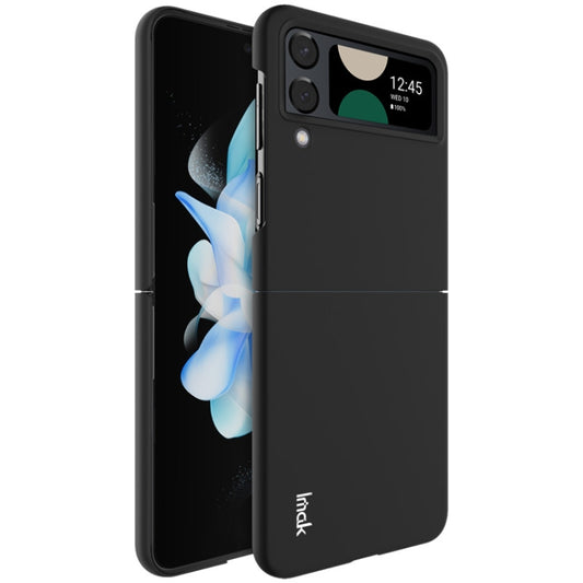 For Samsung Galaxy Z Flip4 5G IMAK JS-2 Series Colorful PC Case(Black) - Galaxy Z Flip4 5G Cases by imak | Online Shopping UK | buy2fix