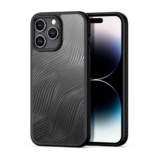 For iPhone 15 Pro Max DUX DUCIS Aimo Series  Frosted Feel Phone Case(Black) - iPhone 15 Pro Max Cases by DUX DUCIS | Online Shopping UK | buy2fix