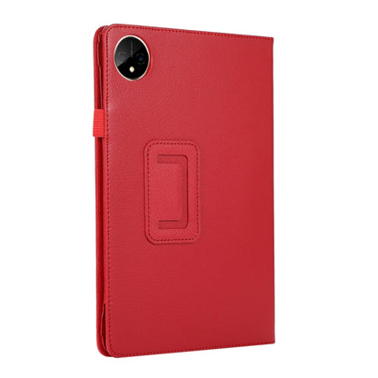 For Huawei MatePad Pro 11 2024 Litchi Texture Leather Tablet Case with Holder(Red) - Huawei by buy2fix | Online Shopping UK | buy2fix