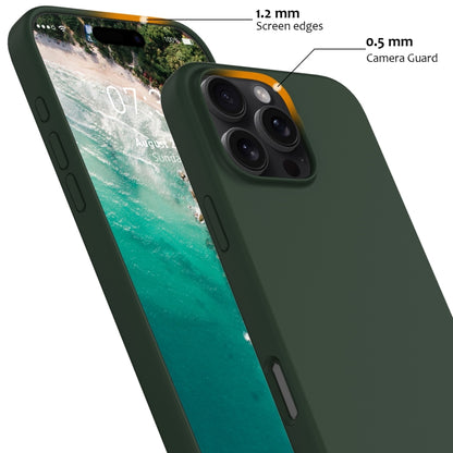 For iPhone 16 Pro Max Shockproof Silicone Magsafe Phone Case(Dark Green) - iPhone 16 Pro Max Cases by buy2fix | Online Shopping UK | buy2fix