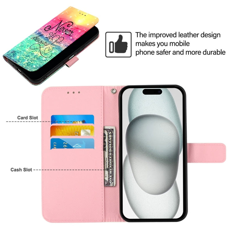 For iPhone 16 Pro 3D Painting Horizontal Flip Leather Phone Case(Chasing Dreams) - iPhone 16 Pro Cases by buy2fix | Online Shopping UK | buy2fix