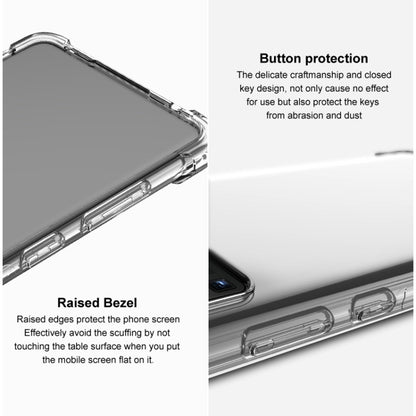 For Huawei Enjoy 60X imak Shockproof Airbag TPU Phone Case(Transparent Black) - Huawei Cases by imak | Online Shopping UK | buy2fix